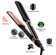 Load image into Gallery viewer, HPF Infrared Ionic Heat Protecting Flat Iron 2”
